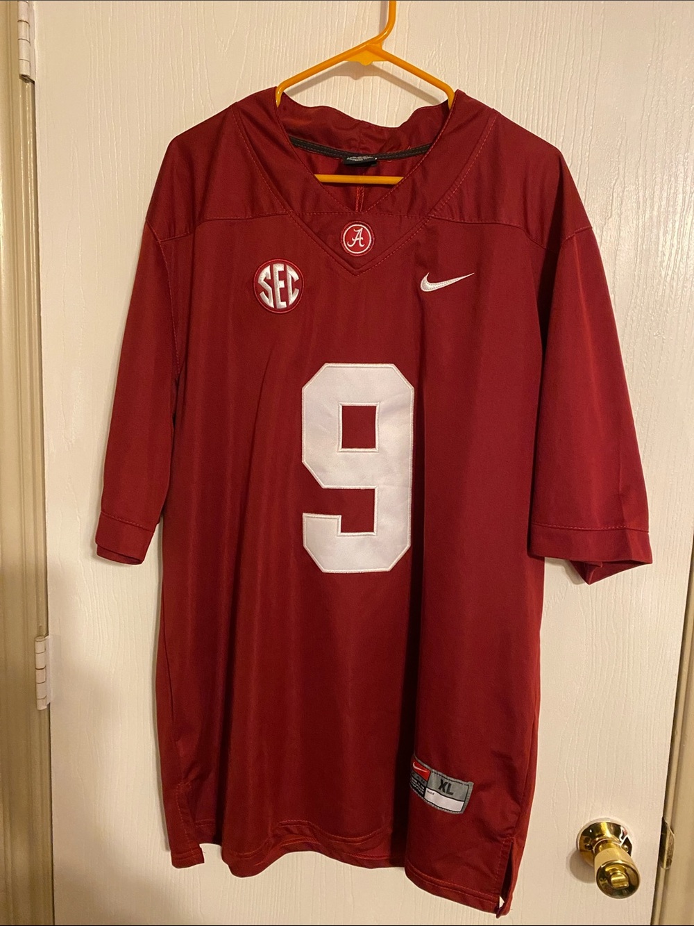 Nike Crimson and White #9 - Bryce Young- Alabama Football Jersey